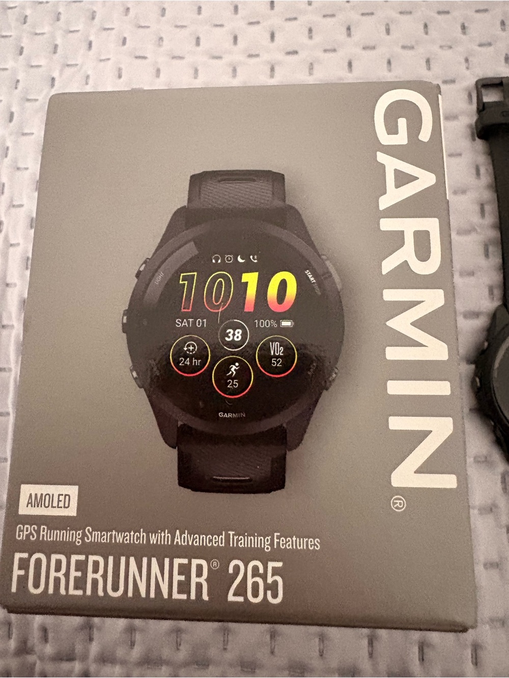 garmin Forerunner 265 Smartwatch - Black
